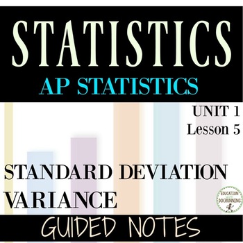 ap statistics assignment standard deviation and variance