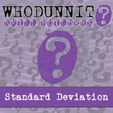 Standard Deviation Whodunnit Activity - Printable & Digita