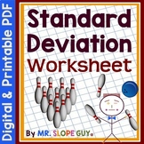 Standard Deviation Worksheet