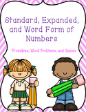 Standard, Expanded, and Word Form of Numbers up to the Hun