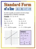 Standard Form of Linear Equations