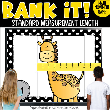 Preview of Standard Measurement Math Movement Projectable Game Bank It