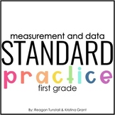 Standard Practice Measurement and Data First Grade Skill Pages