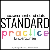 Standard Practice Measurement and Data Kindergarten Skill Pages