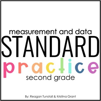 Preview of Standard Practice Measurement and Data Second Grade Skill Pages