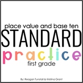 Standard Practice Place Value and Base Ten First Grade Ski