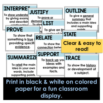 Standardized Test Terms - Test Prep Vocabulary by Addie Williams