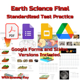 Earth Science Final / Standardized Test Practice :Google D