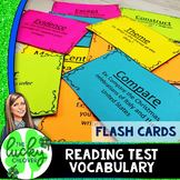 Reading Test Prep Flash Cards | Test Prep Vocabulary | Edi