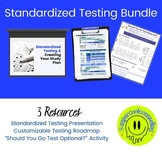 Standardized Testing BUNDLE - Presentation, Test Prep Plan