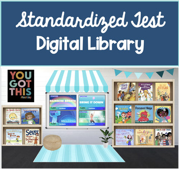 Preview of Standardized Testing Digital Activity Library: Google Slides