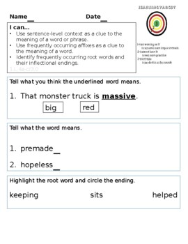 Preview of Standards Assessments