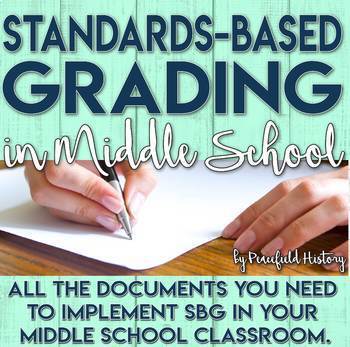 Preview of Standards Based Grading SBG TOOLKIT Middle School Teachers Explanation Documents