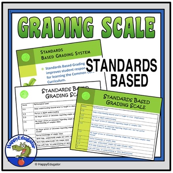 Standards Based Grading / Ratings and Grading Scale