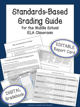 Preview of Standards-Based Grading | Standards-Based Report Card & Gradebook | EDITABLE