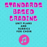 Standards Based Grading- Unit Plans and Rubrics for Choir