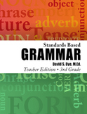 Standards Based Grammar: Grade 3 eBook
