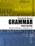 Standards Based Grammar: Grades 7-8 eBook