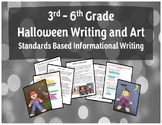 Standards Based Halloween Informational Writing and Art