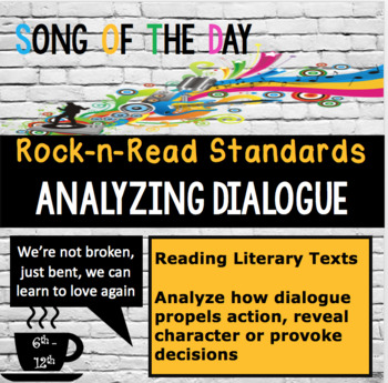 Preview of Standards Based Mini-Lesson: Analyzing impact of dialogue