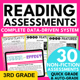 Standards-Based Reading Assessments Nonfiction Bundle 3rd 