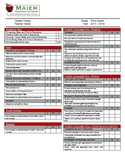 Standards Based Report Card - 3rd Grade