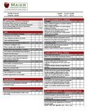 Standards Based Report Card - 4th Grade
