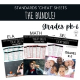 Standards "Cheat" Sheets Bundle