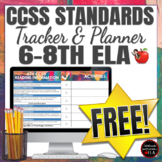 Standards Checklist | CCSS Trackers | DIGITAL TEACHER PLAN