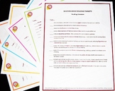 Standards Checklist Poster Set - 5th Grade ELA