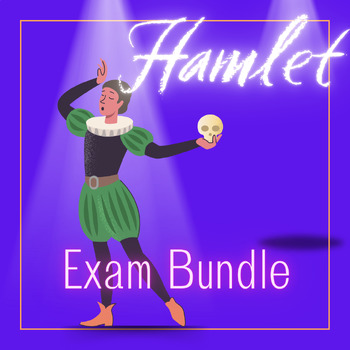 Preview of Standards-aligned exams for all Acts of Hamlet