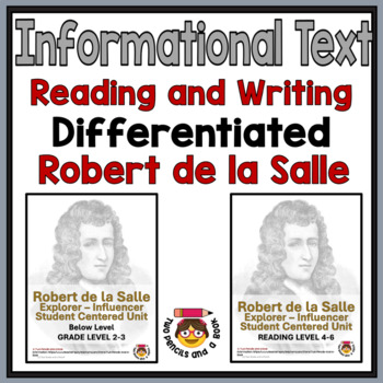 Preview of Standards and Reading Comprehension Unit Robert de la Salle- DIFFERENTIATED