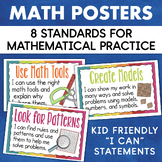 8 Standards for Mathematical Practices Posters Math I Can 