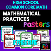 Common Core Standards Mathematical Practice Posters plus G