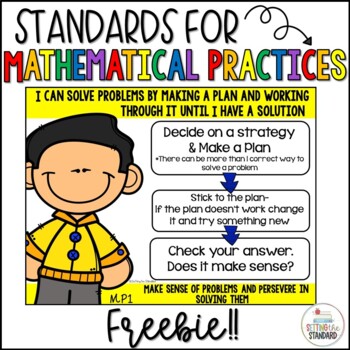 Standards for Mathematical Practice Posters Freebie