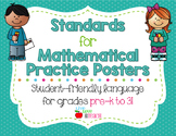 Standards for Mathematical Practice Posters - Student-Frie