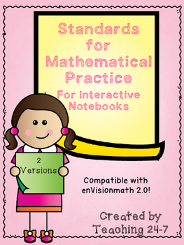 Standards for Mathematical Practice for Interactive Notebooks