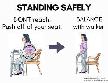 Preview of Standing Safely external aid- Sit to Stand with walker