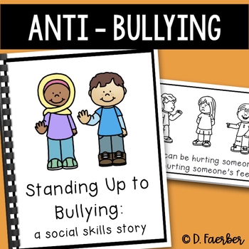 Preview of Stand Up to Bullying - Anti-Bullying Social Emotional Learning Story
