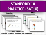 Stanford 10 Practice Kindergarten for Reading and Math (SAT10)