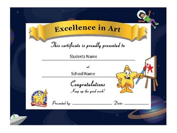 Preview of Star Award Certificates -Standard