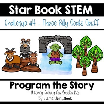 Preview of Star Book STEM Challege #4 - Three Billy Goats Gruff