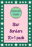 Star Borders/Frames 20 pack PLUS 1 extra!