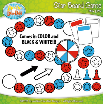 Build A Board Game Clipart Set 2 {Zip-A-Dee-Doo-Dah Designs
