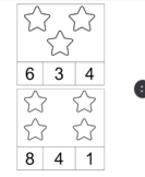 Star Count and Clip Cards