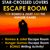 Star-Crossed Lovers Activities: Romeo+Juliet and Hunger Ga