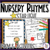 Star Light, Star Bright Nursery Rhyme Poem and Activities