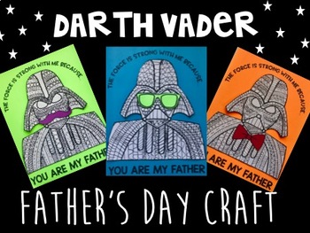Preview of Star Lord Father's Day Craft