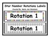Star Number Rotations Labels