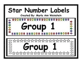 Star Number Labels